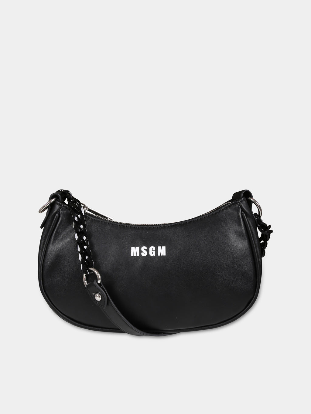 Black bag for girl with logo